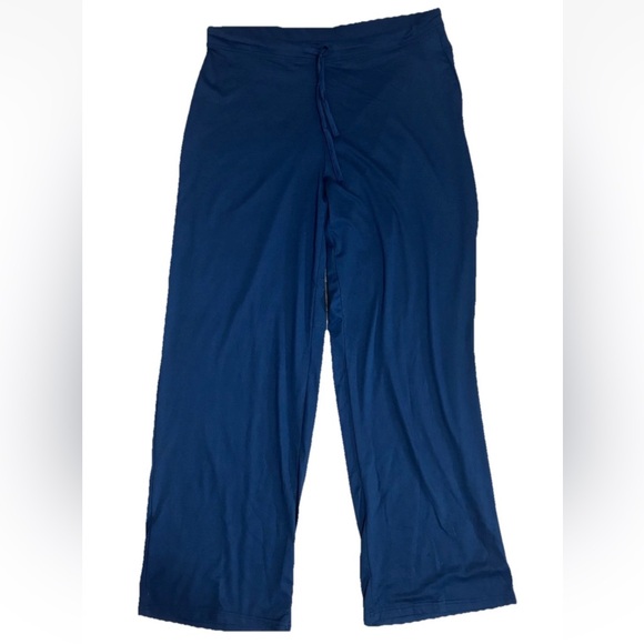 32 Degrees Cool Women Pajama Pants Medium Blue Pull Up Super Soft Lounge - Picture 1 of 5